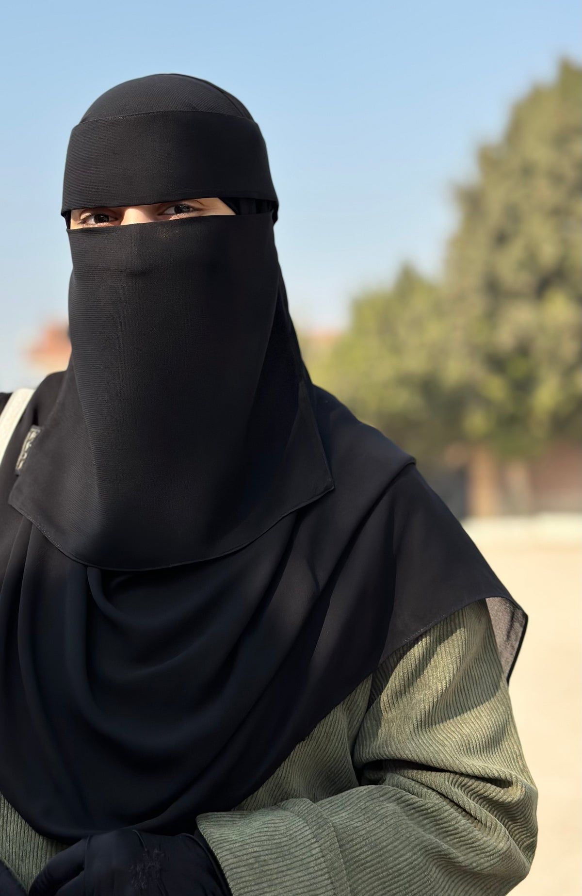 نقاب تندة طري