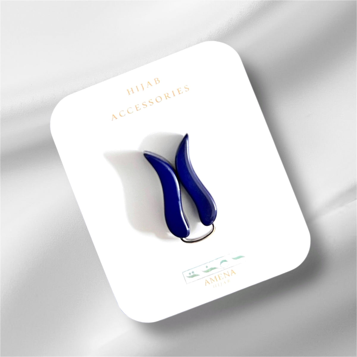 (Navy)Turkish Hijab Clip Pin