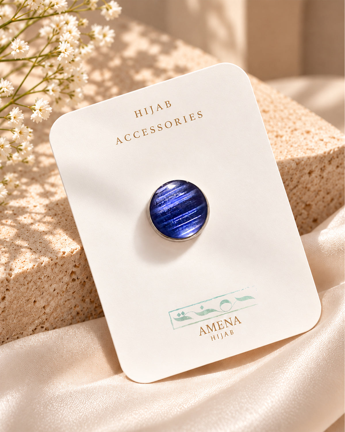 Turkish Magnetic Pin(Dark Blue)