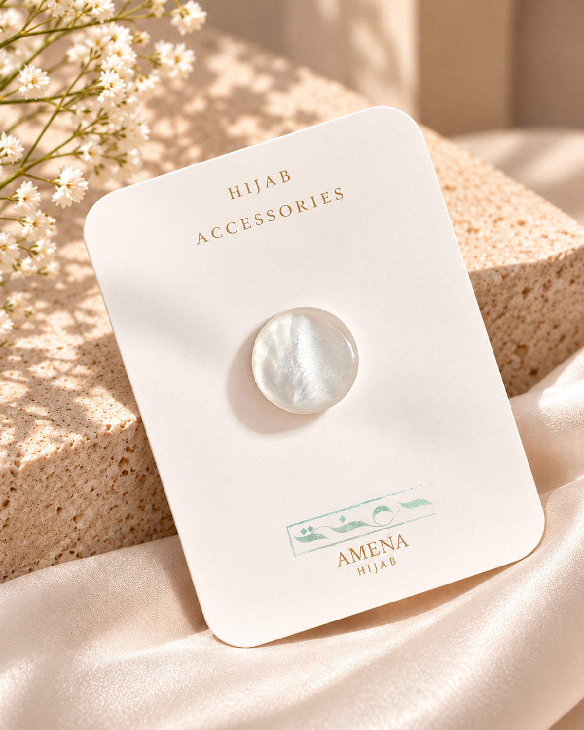 Turkish Magnetic Pin(White)