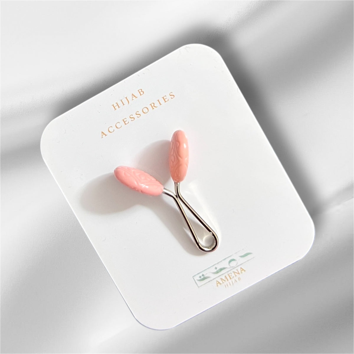(Pink)Turkish Hijab Clip Pin