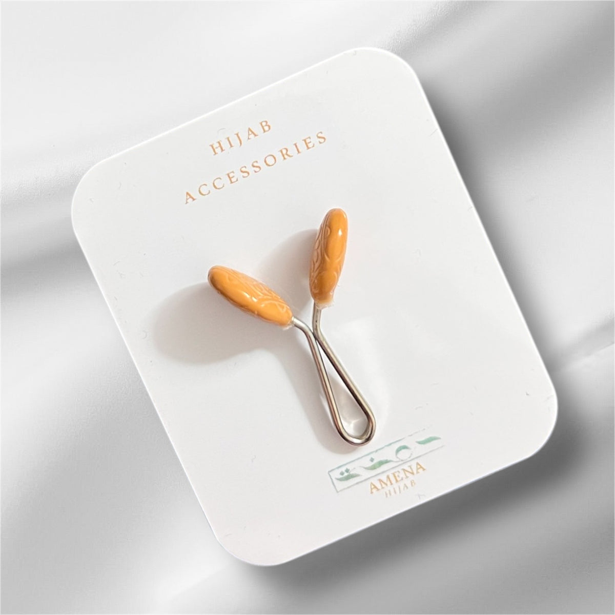 (Camel)Turkish Hijab Clip Pin