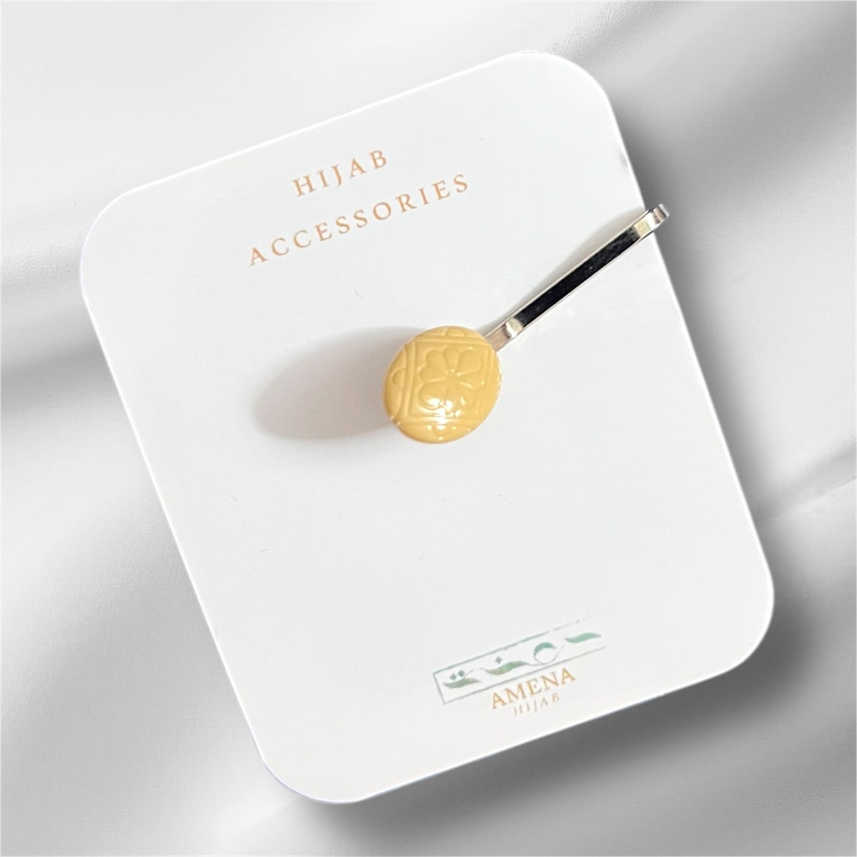 (Beige)Turkish Hijab Clip Pin