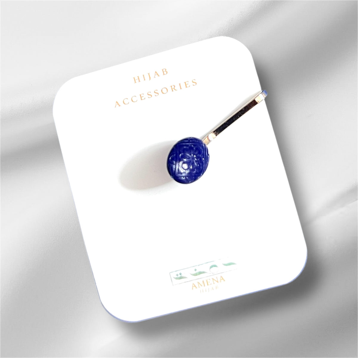 (Navy)Turkish Hijab Clip Pin