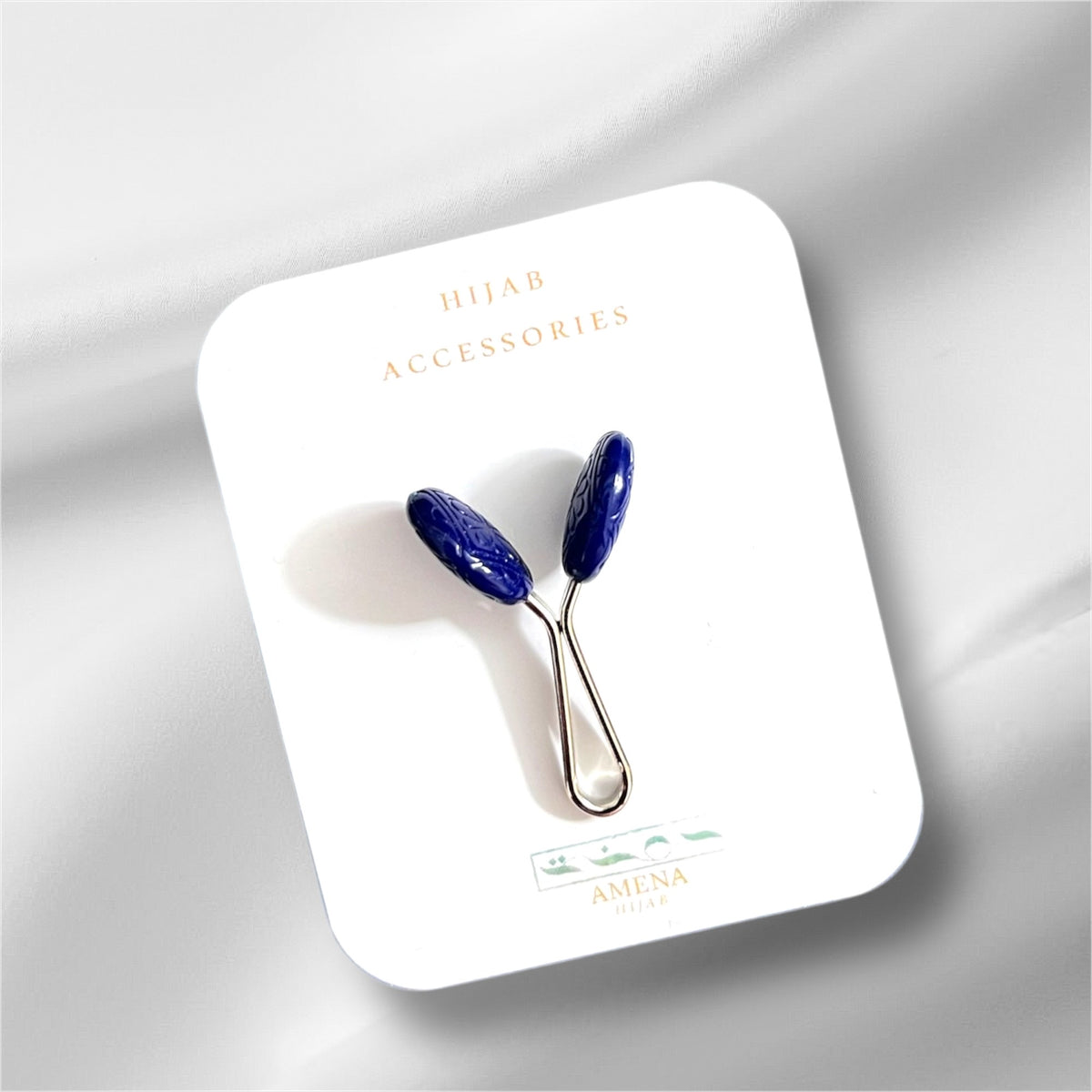 (Navy)Turkish Hijab Clip Pin