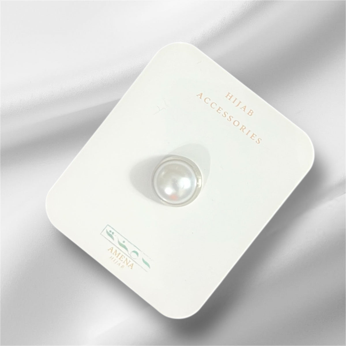 Turkish Magnetic Pin(Pearl White)