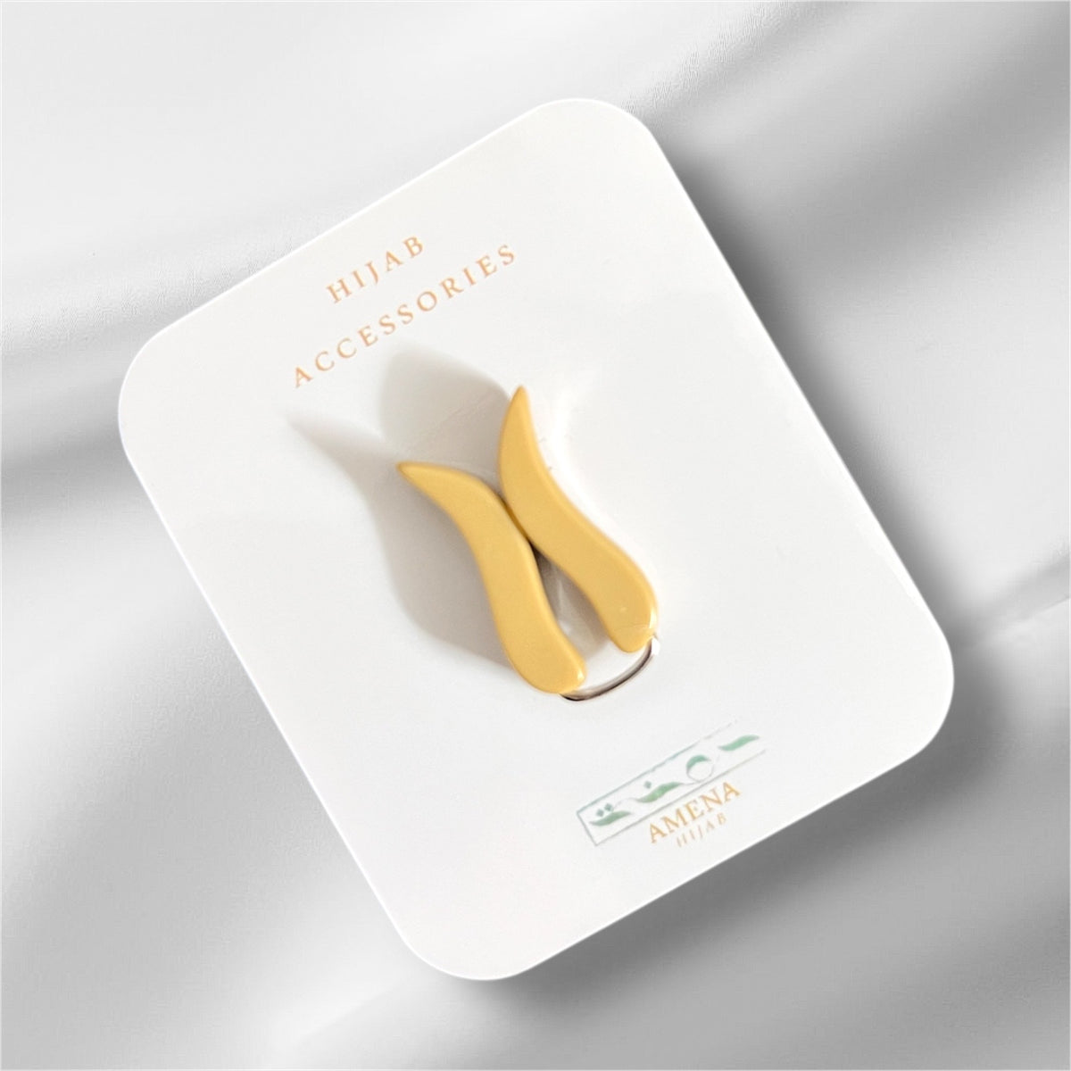 (Beige)Turkish Hijab Clip Pin